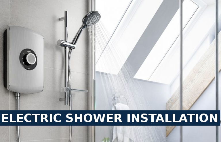 Electric shower installation Barnehurst